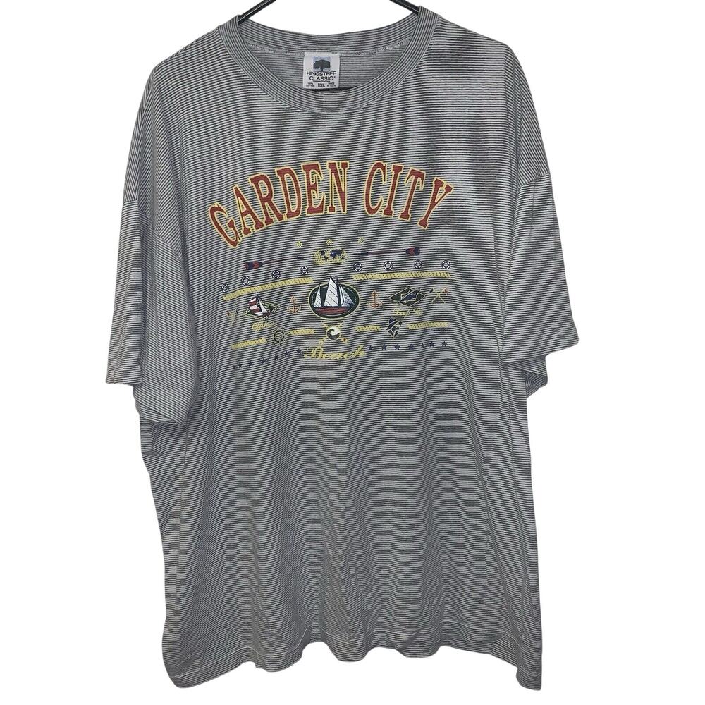 Vintage 1993 Garden City Beach Boat Kingstree Classic Single Stitch Shirt XXL